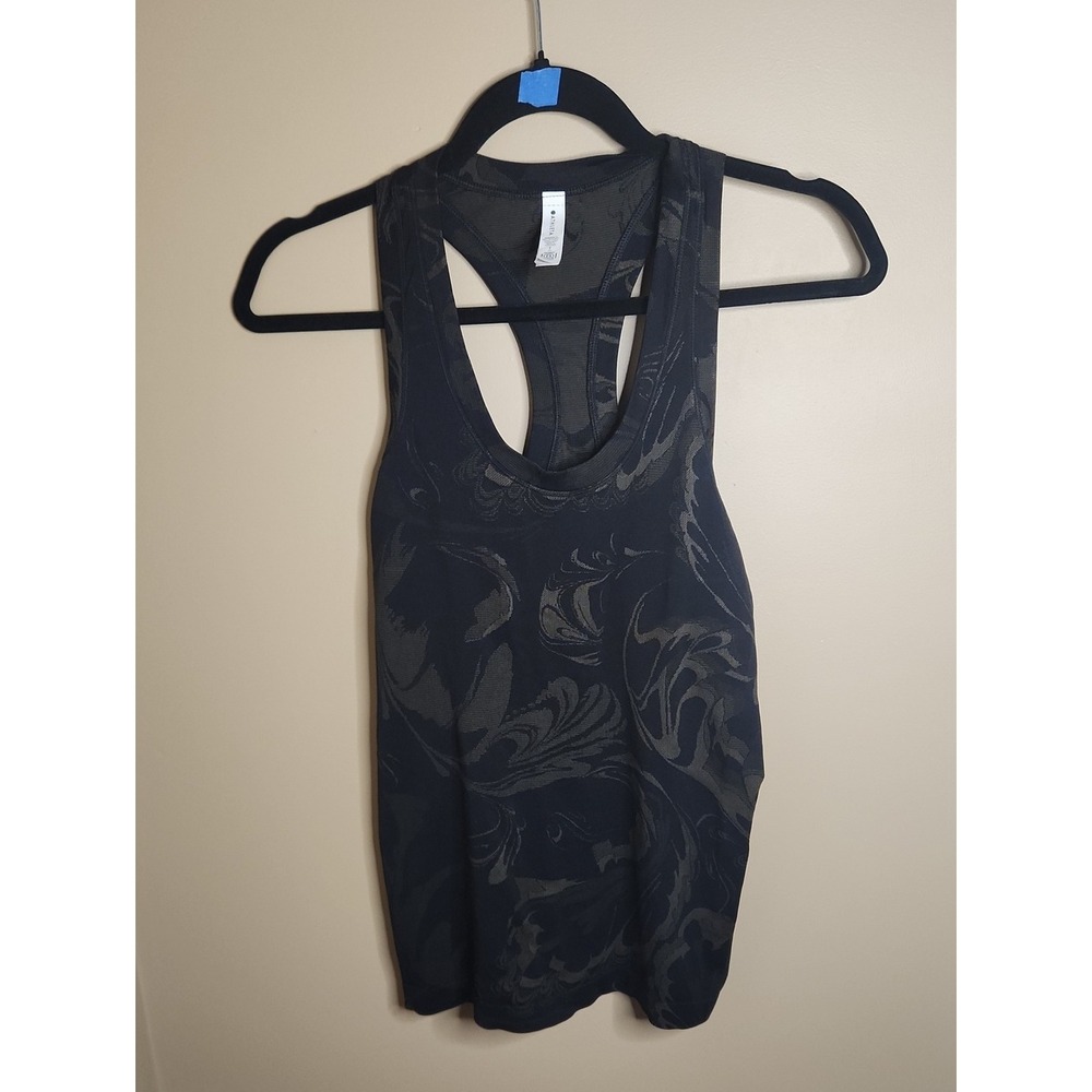 Athleta Momentum Tank In Black Paisley. Size S.. #466444